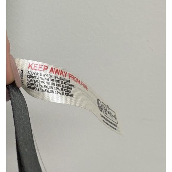 Anthropologie Eyelet Hem Scallop Crop Tank Top Green Women M - Picture 7 of 8